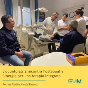 disordini temporomandibolari corso online in presenza blended ECM L'odontoiatria incontra l'osteopatia il dolore sinergie per una terapia integrata Nicola Barsotti Andrea Corti