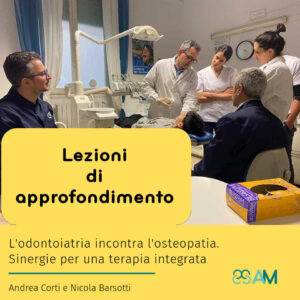 lezioni l'odontoiatria incontra l'osteopatia sinergie per una terapia integrata nicola barsotti diego lanaro marco chiera andrea corti alessandro casini giandomenico d'alessandro lorenzo giomi